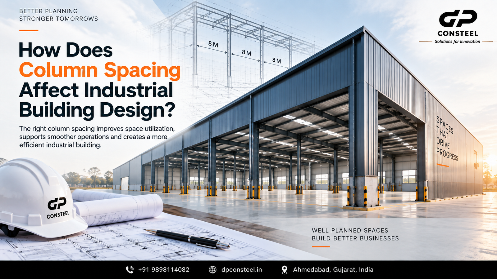 How Does Column Spacing Affect Industrial Building Design?